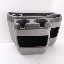 16-25 Ford E-150 E-250 E-350 E-450 Econoline Van Gray Center Console Cup Holder picture