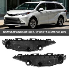 For 2021-2025 Toyota Sienna Left Right Side Front Bumper Support Bracket Set picture