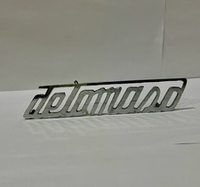 Vintage De Tomaso Pantera Mangusta Emblem Badge Chrome Decal S91 picture