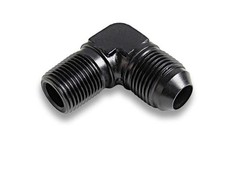 Earl's Performance Plumbing 90 Deg. Aluminum AN to NPT Adapter Elbow AT982216ERL picture