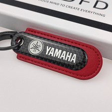 Premium Yamaha Carbon Fiber Key Ring Keychain Luxury  picture
