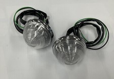 55-57 Chevy/GMC Truck Front Clear Turn Signal Parking Lamp Assembly 1955 56 57 picture