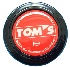 TOM'S Steering Wheel Horn Button Toyota Racing SW20 JZA70 JZA80 AE86 AE101 JDM picture