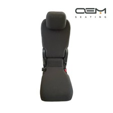 2017-2024 Chrysler Pacifica 2nd Second Row Middle Jump Seat Black Cloth picture
