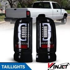 For 1994-2001 Dodge Ram 1500 2500 3500 LED Tail Lights Pair Rear Brake Lamps picture