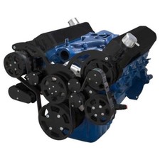 All Inclusive Small Block Ford Black Serpentine System 289 302 351W SBFL picture