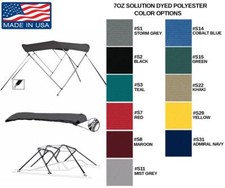 7.6oz BOAT BIMINI TOP 3 BOW FORMULA SPORTBOAT 252 BR 1998-2000 picture