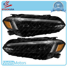 Fits 2022 2023 2024 Honda Civic Sport Touring LED Headlight Left Right Pair picture