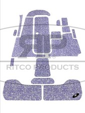 Sea-Doo Speedster Jet Boat Traction Mats  1994 1995 Complete kit With Adhesive picture