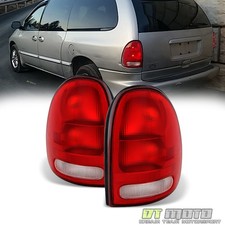 1996-2000 Chrysler Town & Country Caravan Voyager Tail Lights Brake Lamps Pair picture