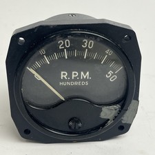 Sun Electric 5K RPM Tachometer RC-50 1950s-60s Used - Untested - Repaired picture