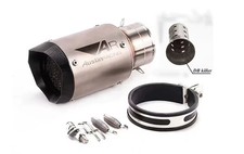 60MM AUSTİN RACİNG EXHAUST SİLVER picture