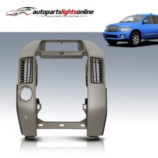 Fit For 2004-07 Infiniti Qx56 Gray Grey Front Center Dash Radio Vent Bezel Trim picture