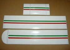 Challenge stradale stripes for Ferrari 360 CS tricolor graphics lines pattern picture