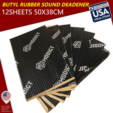 24sqft Car Sound Deadener Mat Proofing Butyl Insulation Material Kill Noise picture