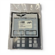New Flyer 052655027 Legend Dash Indicator Panel Overlay Plate Transit Bus picture