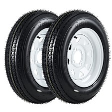 2 Pack 4.80-12 Trailer Tires with 12