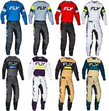 Fly Racing Kinetic PRIX RELOAD Jersey and Pant Riding Gear Combo Set MX ATV picture