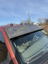 99-16 F-250/F-650 Ford Superduty Windshield Drop Visor (With Overlay) picture
