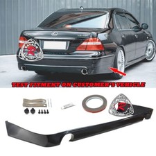 Fits 04-06 Lexus LS430 C-Style Rear Lip (Polyurethane) picture