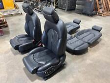 2013-2017 Audi S8 Full Sport Seat Set Front and Rear Black (JP) picture