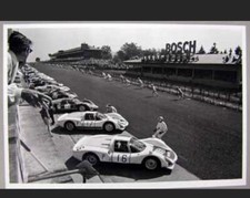 1966 Porsche 906 at Start Nurburgring 1000km ,Car Poster:) Great Poster picture