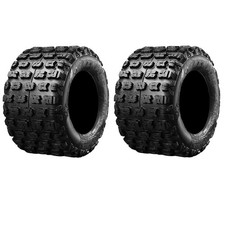 Pair of Maxxis Razr Plus MX ATV Tires 4ply 18x10-8 (2) picture