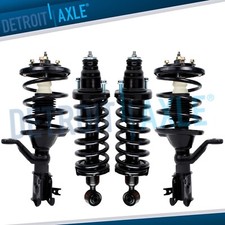 Front Rear Struts w/ Coil Spring Assembly for 2003 2004 2005 Honda Civic 1.7L picture