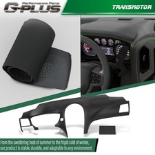 Fit For 2007-2012 Lexus ES350 Soft TPE Dashboard Black Dash Cover Overlay picture