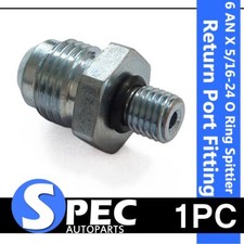 6 An X 5/16-24 O Ring Hydroboost Spittier / Return Port Fitting For Ford picture