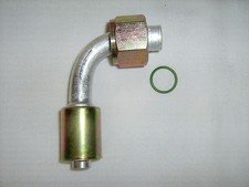 A/C FITTING,BEADLOCK,CRIMP,FEMALE O RING, 90 DEGREE # 12 NUT, #10 HOSE 35B1330 picture