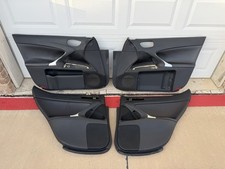 2006-2013 Lexus IS250 IS350 Black Front Rear Door Panel Set OEM *NOT STICKY* picture