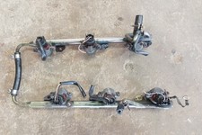 93-96 NISSAN 300ZX NON TURBO FUEL INJECTORS WITH RAIL SET OEM NEW STYLE picture