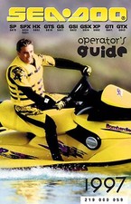 Sea-Doo Owners Manual Book 1997 SP, SPX, HX, GTS, GS, GSI, GSX, XP, GTI & GTX   picture