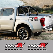 Aftermarket Pro-4X Rear Bed Side Decal for Nissan Navara Warrior / SL / ST | Vin picture