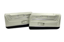 Deluxe Door Panels W/Trim - White for 1968-1969 Camaro picture