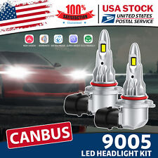 2Pcs 9005(HB3) LED Headlight High Beam 30000LM 6000K CANbus For Dodge Viper picture