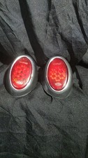Vintage VW Bug Beetle Snowflake Taillights 1955 To 1961 Hella , k13377  picture
