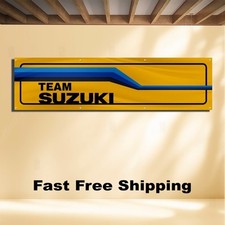 SUZUKI 2'X8' BANNER FLAG picture