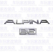 Chrome Customized For Alpina B6 Car Trunk Emblem Badge Decal B3 B4 B5 B6 B7 B8 picture