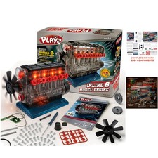 Inline 6 Engine Model Kit: STEM Fun for Ages 10+ - Build Your Own Working Engine picture