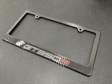 2015-2020 Shelby GT350R Mustang Real Carbon Fiber License Plate Frame -FREE SHIP picture