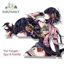 EARLFAMILY 5.1” Yor Forger Fanart Car Sticker Anime Spy X Family Waifu DIY Decal picture