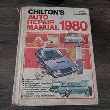 Chilton Auto Repair Manual 1973-1980 Vintage Hardback Garage 6850 American Cars picture