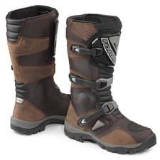 Forma ADVENTURE Dry motorcycle boots, UNBOXED brown black waterproof adv dual picture