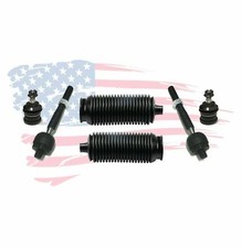 6 Pc Suspension for Tundra Sequoia Inner Tie Rods Bellow Boots Upper Ball Joints picture