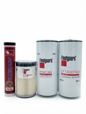 KIT Fleetguard LF14001NN FF5971NN FS19765 +1 GRASA ROJO CUMMINS X15, X12+2020 picture