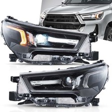 VLAND For 2021-2024 Toyota Hilux Projector LED Headlights Fits Halogen&LED Model picture