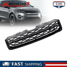 Gloss Black Front Grille Grill For 2016-2019 Land Rover Discovery Sport picture