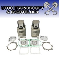 New 72mm STD SPI Pistons Top End Gaskets 1999-2001 Yamaha Phazer 500 PT VT picture